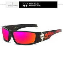Óculos de sol polarizados de aro completo GCOTX para homens e mulheres 8 cores modelo 613