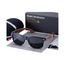 Óculos De Sol Polarizados De Madeira De Noz Preto Para Homens UV400 Acessório De Óculos Quadrados