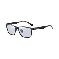 Óculos De Sol Polarizados Em Fibra De Carbono Para Homens, Lentes Fotochromáticas, Óculos De Visão