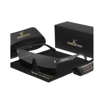 Óculos De Sol Polarizados Femininos Com Armação Grande Proteção UV 400 Design KINGSEVEN