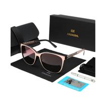 Óculos De Sol Polarizados Femininos Com Proteção UV400, Armação Unissex, Conjunto KROKODIL