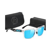 Óculos De Sol Polarizados Fotochromic Unissex Oversized Com Visão Noturna Grande KDEAM Óculos De Sol Polarizados Fotochromic Unissex Oversized Com Visão Noturna Grande KDEAM
