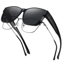 Óculos de sol polarizados GEGURI Fit Over Glasses UV400 para adultos