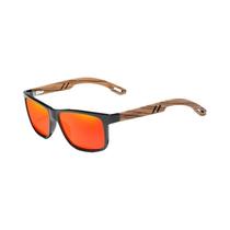 Óculos De Sol Polarizados HD Em Madeira Zebra Para Homens E Mulheres UV400 KINGSEVEN Lentes