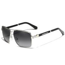 Óculos de sol Polarizados Masculino Design Piloto Condução Proteção UV400