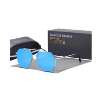 Óculos De Sol Polarizados Masculinos E Femininos Com Lentes Quadradas De 20 Mm Óculos De Sol BARCUR