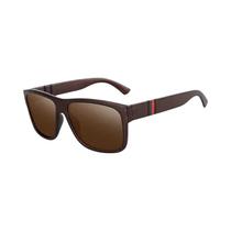 Óculos de Sol Polarizados Masculinos - UV400, Estilo Vintage Quadrado
