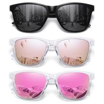 Óculos de Sol Polarizados MEETSUN UV400 - Pacote com 3