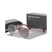 Óculos De Sol Polarizados Para Homens E Mulheres BARCUR Com Lentes Gradientes E Armação Memery