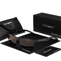 óculos de sol polarizados para homens e mulheres estilo retangulares design piloto Uv400 óculos de sol polarizados para homens e mulheres estilo retangulares design piloto Uv400