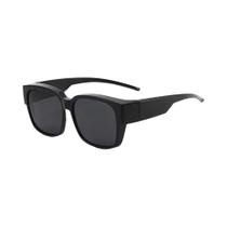 Óculos De Sol Polarizados Para Usar Sobre Óculos De Grau, Modelo Quadrado Envolvente Para Dirigir E Óculos De Sol Polarizados Para Usar Sobre Óculos De Grau, Modelo Quadrado Envolvente Para Dirigir E