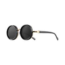 Óculos De Sol Polarizados Redondos Retro Unissex CRIXALIS Estilo Punk Ajustáveis UV400 Para Esportes