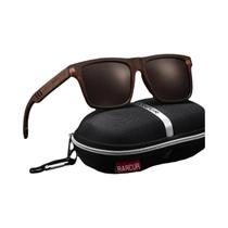 Óculos De Sol Polarizados Retro Com Design De Madeira Para Homens, Armação Completa UV400, Design Óculos De Sol Polarizados Retro Com Design De Madeira Para Homens, Armação Completa UV400, Design