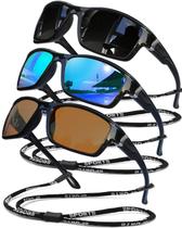 Óculos de sol polarizados SQOQS Lightweight UV400 para homens e mulheres Óculos de sol polarizados SQOQS Lightweight UV400 para homens e mulheres