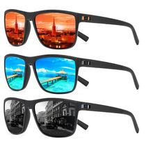 Óculos de Sol Polarizados TURBOPEP Square - Leves e com Proteção UV400