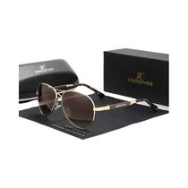 Óculos de Sol Polarizados Unissex - Modelo Piloto em Liga de Titânio