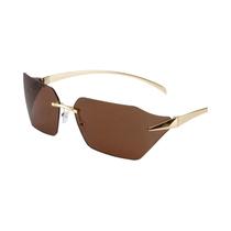 Óculos De Sol Polarizados Unissex UV400 Para Direção, Design Irregular, Marca 2025, Óculos Para