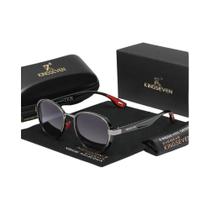 Óculos De Sol Polarizados UV400 KINGSEVEN Luxuosos Com Armação Redonda Moda Casual Para Mulheres