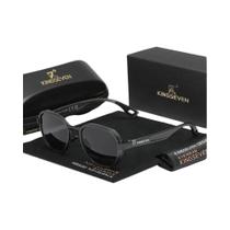 Óculos De Sol Polarizados UV400 KINGSEVEN Luxuosos Com Armação Redonda Moda Casual Para Mulheres