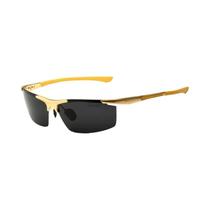 Óculos De Sol Polarizados UV400 Para Homens, Acessórios De Óptica Ao Ar Livre Em Alumínio E Magnésio