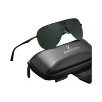 Óculos De Sol Polarizados UV400 Para Homens KINGSEVEN Com Armação De Alumínio E Magnésio Sem Aro