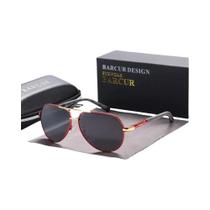 Óculos de Sol Polarizados Vintage Barcur - Clássicos para Homens e Mulheres Óculos de Sol Polarizados Vintage Barcur - Clássicos para Homens e Mulheres