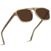 Óculos de Sol Polarizados WearMe Pro WMP - Aviator Quadrado Unissex