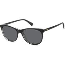 Óculos de Sol Polaroid 4161 S 7C5 55M9 Preto Feminino Óculos de Sol Polaroid 4161 S 7C5 55M9 Preto Feminino