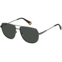 Óculos de Sol Polaroid 6195 S X KJ1 58M9 Cinza Masculino