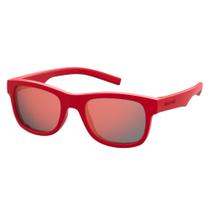 Óculos de Sol Polaroid 8020S SM PJP 43M9 Polarizado Vermelho