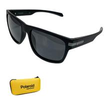 Óculos de Sol Polaroid Masculino Polarizado PLD 2066/S 003 55M9 S Óculos de Sol Polaroid Masculino Polarizado PLD 2066/S 003 55M9 S