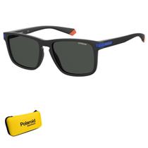 Óculos de Sol Polaroid Masculino Polarizado PLD 2088/S 0VK 55M9 S Óculos de Sol Polaroid Masculino Polarizado PLD 2088/S 0VK 55M9 S