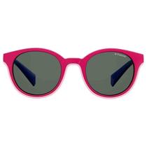 Óculos de Sol Polaroid PLD Infantil Rosa PLD 8036/S MU1 42M9 S Óculos de Sol Polaroid PLD Infantil Rosa PLD 8036/S MU1 42M9 S