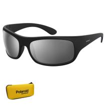 Óculos de Sol Polaroid Unissex Preto Espelhado 7886 003 66EX S Óculos de Sol Polaroid Unissex Preto Espelhado 7886 003 66EX S