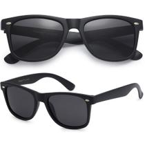 Óculos de sol PolarSpex Retro Polarizados 100% de Proteção UV Óculos de sol PolarSpex Retro Polarizados 100% de Proteção UV