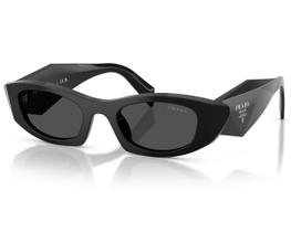 Óculos De Sol Prada Design Preto Brilho PRB16S 16K08Z-50