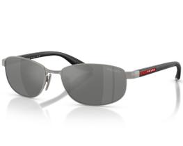 Óculos De Sol Prada Linea Rossa Chumbo PSB53S 5AV41A-58