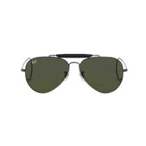 Óculos de Sol Preto Ray-Ban Outdoorsman RB3030 L9500 58