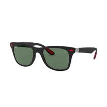 Óculos de Sol Preto Ray Ban Scuderia Ferrari 0RB4195M52