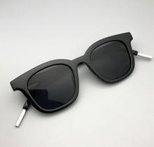 Óculos de Sol Preto Redondo Oval Retro Vintage Asian Style Korean Style UV400