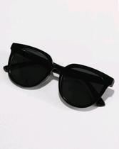 Óculos de Sol Preto Redondo Oval Retro Vintage Asian Style Korean Style UV400