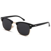 Óculos de Sol Pro Acme Classic - Semi sem Aro Polarizados - Preto/Dourado Óculos de Sol Pro Acme Classic - Semi sem Aro Polarizados - Preto/Dourado