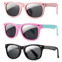 Óculos de sol Pro Acme Kids de borracha TPEE flexível polarizada