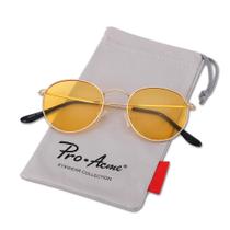 Óculos de sol Pro Acme pequenos redondos de metal polarizados para mulheres Óculos de sol Pro Acme pequenos redondos de metal polarizados para mulheres
