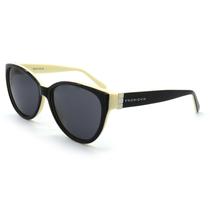 Óculos de Sol Prorider Casual Preto e Creme com Lentes Fumê - BIOTOM33 Óculos de Sol Prorider Casual Preto e Creme com Lentes Fumê - BIOTOM33