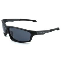 Óculos de Sol Prorider Esportivo Preto e Cinza com Lentes Fumê - BIOTOM28