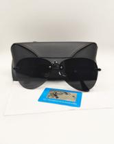 Óculos De Sol Proteção Uv400 Aviador Pronta Entrega Lentes Polarizada Masculino Premium Luxo