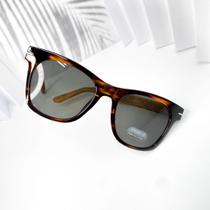 Óculos de sol quadrado estilo tartaruga proteção UV retrô cód 71-ZS1072