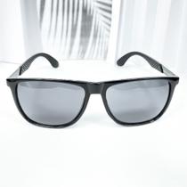 Óculos de sol quadrado haste com detalhe metal e textura interna elegante CÓD:A6997