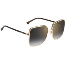 Óculos de Sol Quadrado Jimmy Choo Aliana/S 06JFQ Dourado